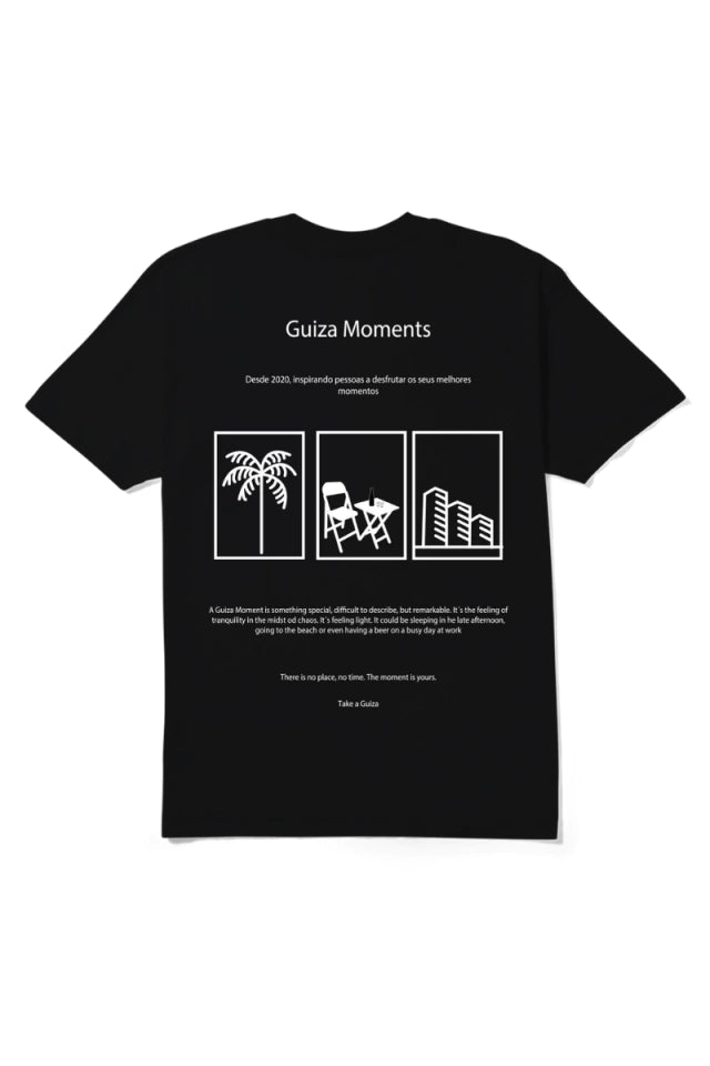 Camiseta Guiza Moments Preta