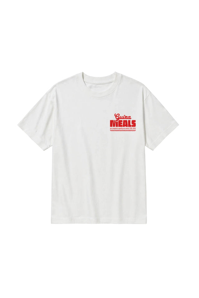 Camiseta Oversized Branca Guiza Meals