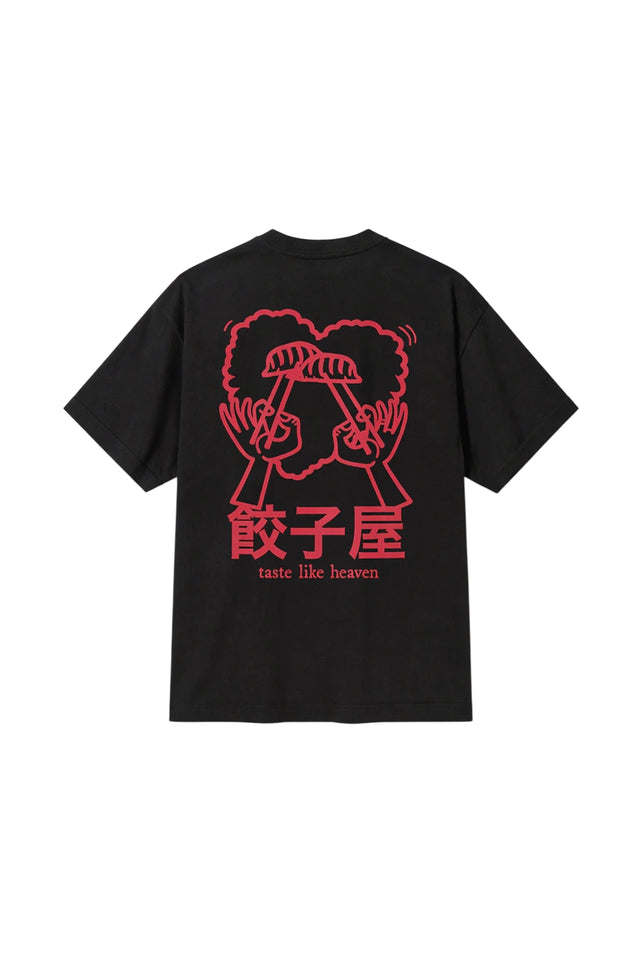 Camiseta Oversized Preta Taste Like Heaven