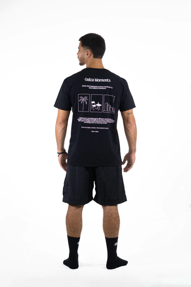 Camiseta Guiza Moments Preta
